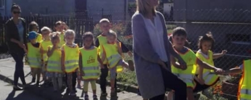 Bezpieczna droga do przedszkola - spotkanie z Policjantem