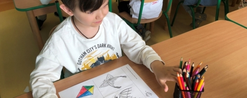 Dzieci dwujęzyczne - Tom's kite